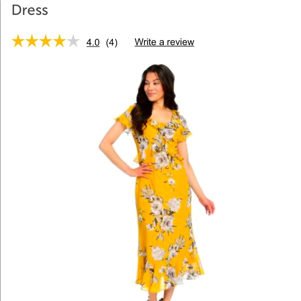 Marc Bouwer dresses. Beautiful floral midi dress